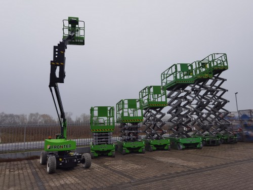 Ollós emelőgép FRONTEQ FS1414